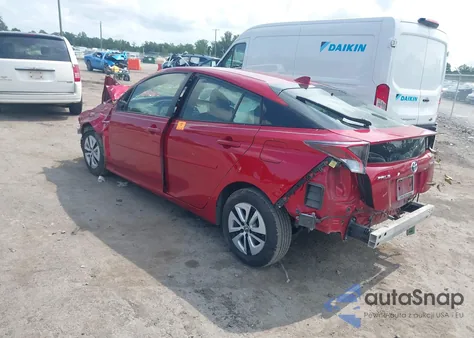 2018 Toyota Prius Three from USA, damaged, VIN JTDKARFU8J3551006